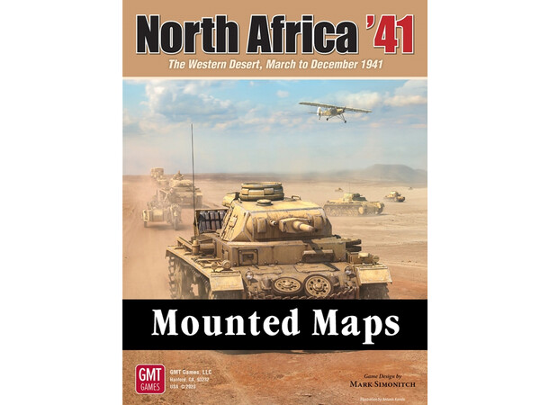 North Africa 41 Mounted Maps 