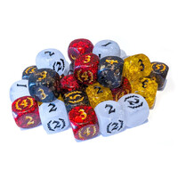Oathsworn Amberlight Dice Set 