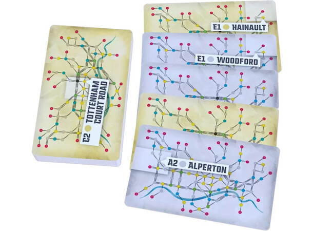 On the Underground London/Berlin Brädspel 