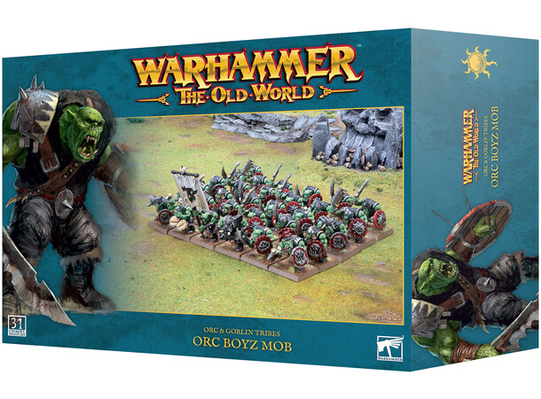 Orc & Goblin Tribes Orc Boyz Mob Warhammer The Old World 
