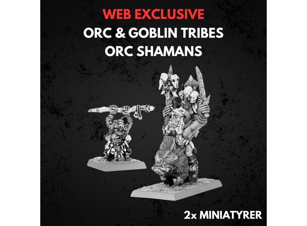 Orc & Goblin Tribes Orc Shamans Warhammer The Old World 