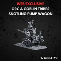 Orc & Goblin Tribes Snotling Pump Wagon Warhammer The Old World
