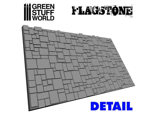 Rolling Pin Flagstone - 25mm Green Stuff World 