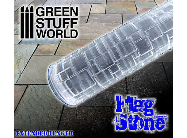 Rolling Pin Flagstone - 25mm Green Stuff World 