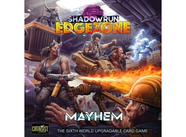 Shadowrun DBG Edge Zone Mayhem Deck Building Game 