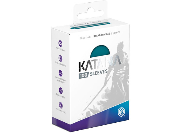 Sleeves Katana Great Wave 100 st 66x91 Ultimate Guard Kortskydd/DeckProtect 