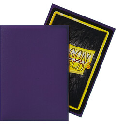 Sleeves Matte Purple x100 66x91 Dragon Shield Kortskydd m/deckbox