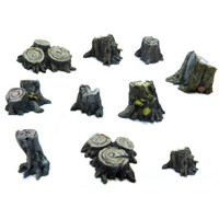 Small Tree Stumps (10 st) Green Stuff World