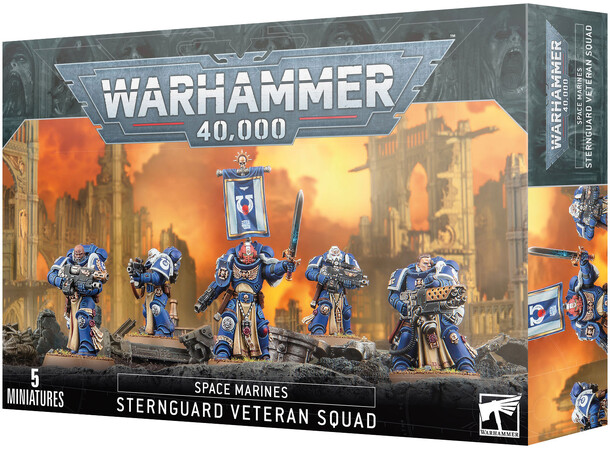 Space Marines Sternguard Veteran Squad Warhammer 40K 