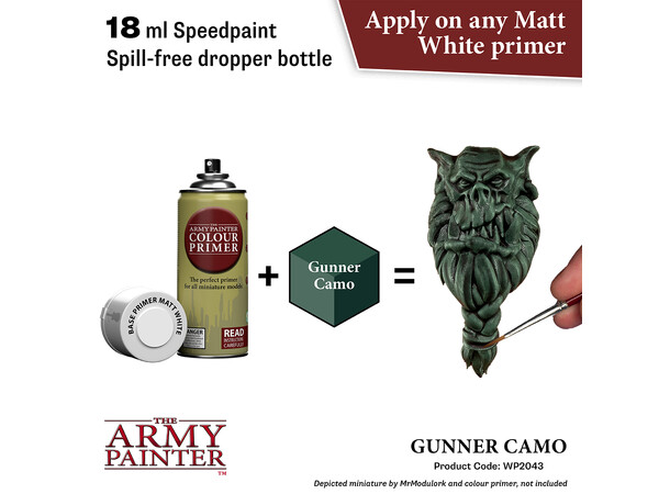 Speedpaint 2.0 Gunner Camo Army Painter - 18ml 