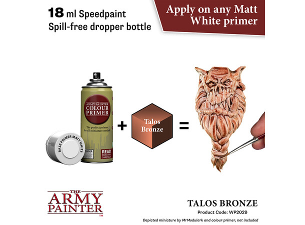Speedpaint 2.0 Talos Bronze Army Painter - 18ml 