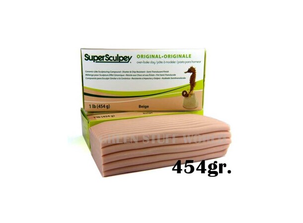 Super Sculpey Beige - 454g 