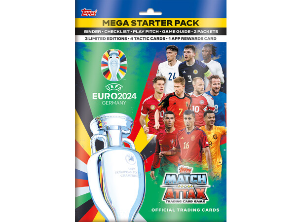 UEFA Euro 2024 Mega Starter Pack Match Attax 