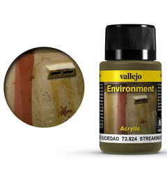 Vallejo Environment Streaking Grime 40ml Weathering Effects - Acrylic