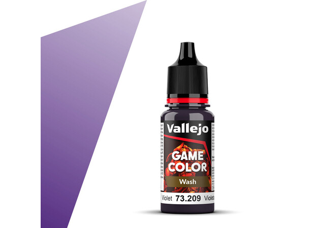 Vallejo Game Color Violet Wash 18ml - Wash 