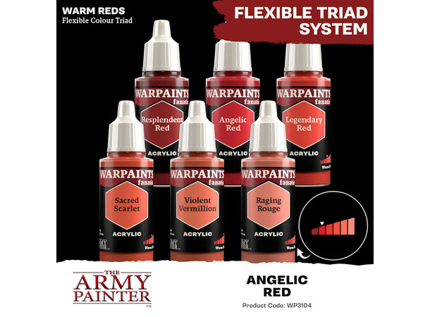 Warpaints Fanatic Angelic Red Army Painter 