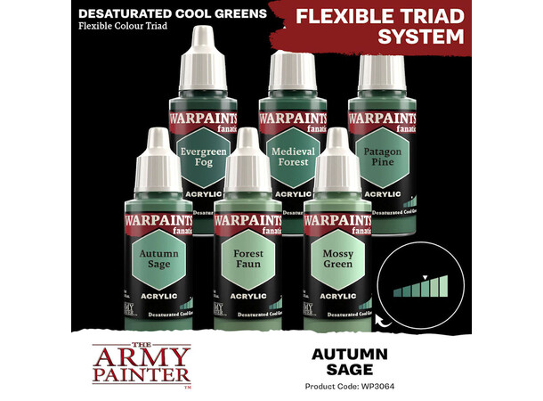 Warpaints Fanatic Autumn Sage Army Painter 