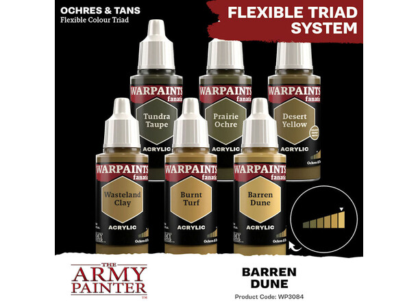 Warpaints Fanatic Barren Dune Army Painter 