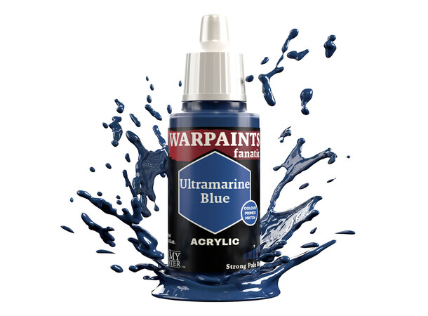 Warpaints Fanatic Ultramarine Blue Army Painter 