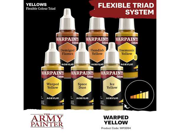Warpaints Fanatic Warped Yellow Army Painter 