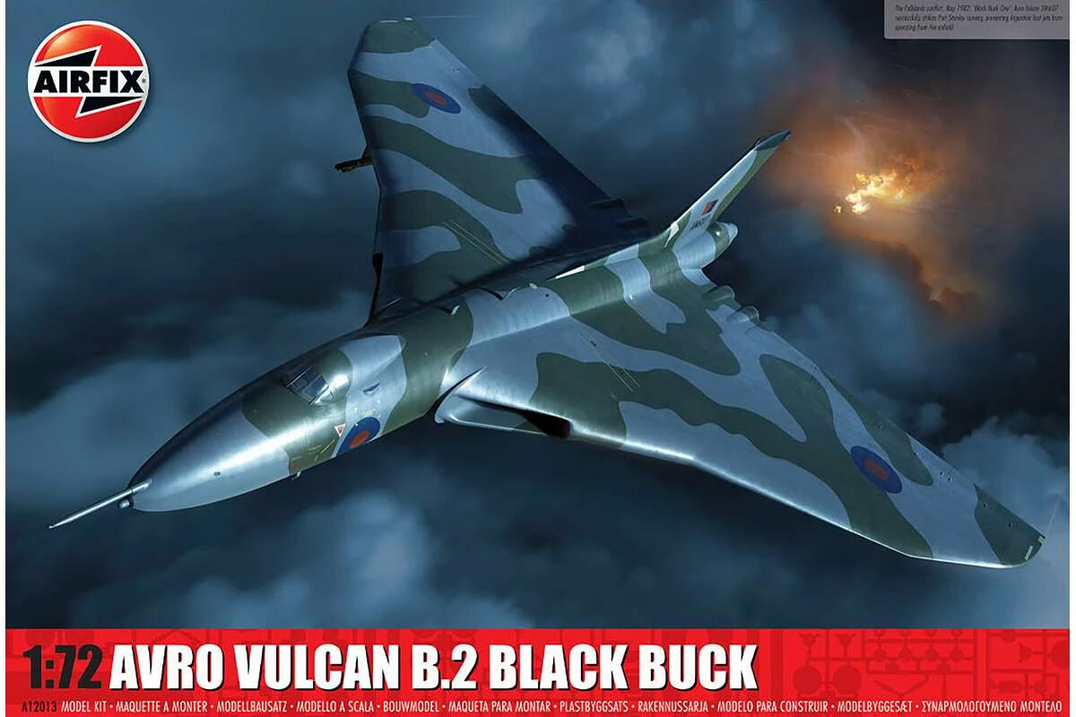 Avro Vulcan B.2 Black Buck 45cm Airfix 1:72 Byggsats