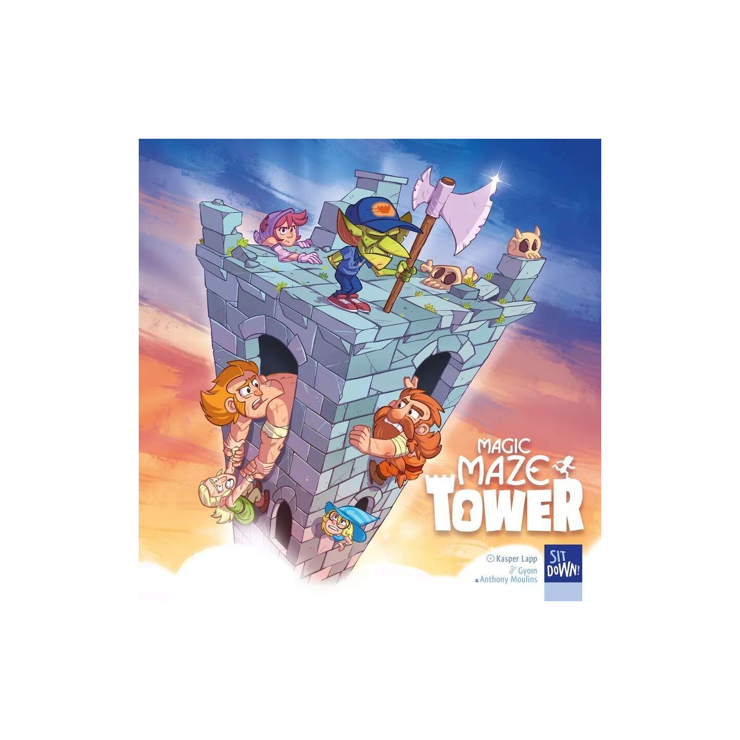 Magic Maze Tower Brädspel
