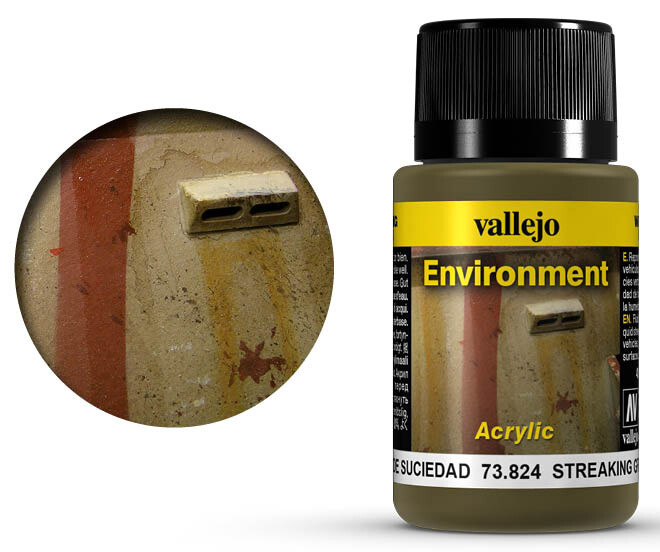 Vallejo Environment Streaking Grime 40ml Weathering Effects - Acrylic