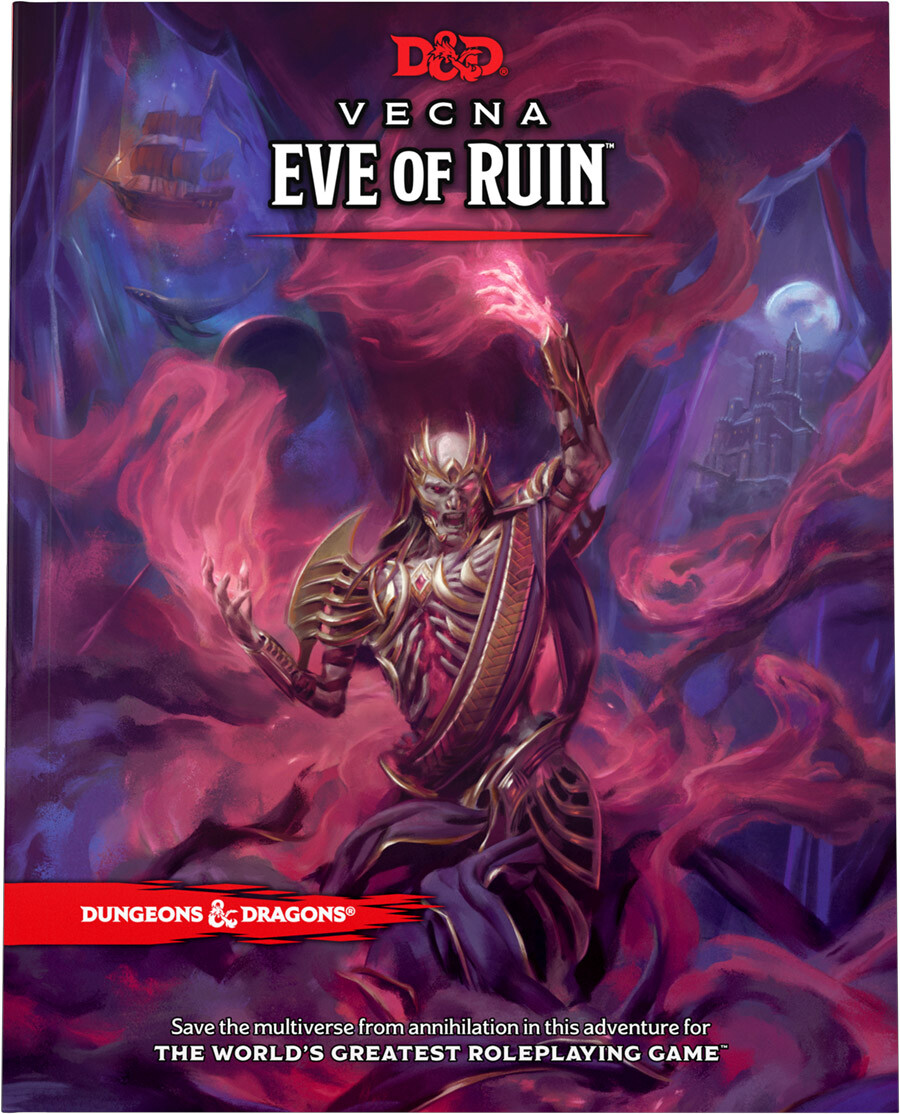 D&D Adventure Vecna Eve of Ruin Dungeons & Dragons Scenario Level 10-20