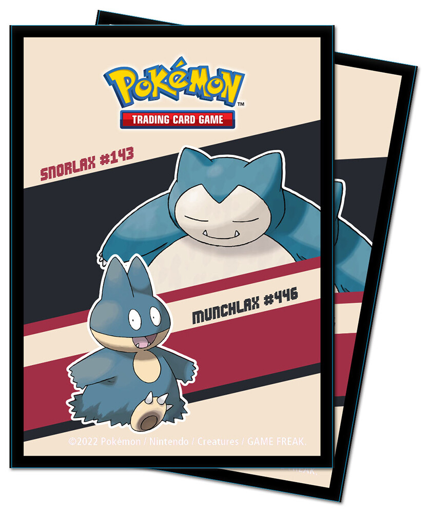 Sleeves Pokemon Snorlax/Munchlax 66x91 Ultra Pro Pokemon Deck Protection