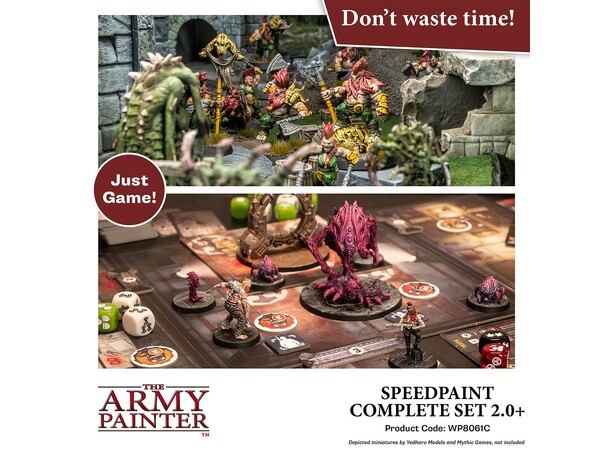 Army Painter Speedpaint Complete Set 2.0 90 färger + 3 Penslar 