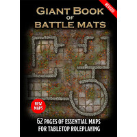 Book of Battlemats GIANT Revised Edition Spiralbunden - 2,5 cm rutnät