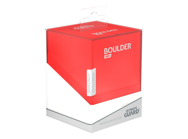 Boulder 100+ Synergy Röd/Vit Ultimate Guard 