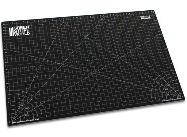 Cutting Mat - A3 45x32cm - Sort Green Stuff World Skärmatta 