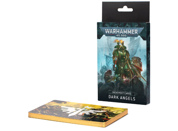 Dark Angels Datasheet Cards Warhammer 40K 