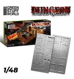 Dungeon Silicone Mould 1:48 Green Stuff World
