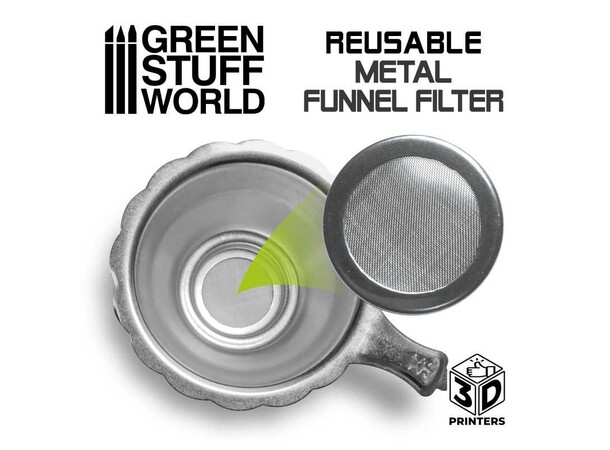 Harts Filtertratt för 3D-printning Green Stuff World 