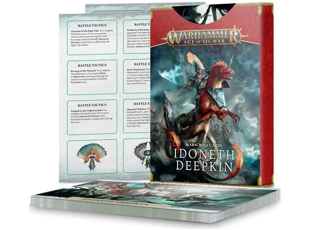 Idoneth Deepkin Warscroll Cards Warhammer Age of Sigmar 
