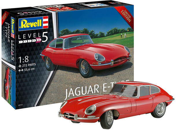 Jaguar E-Type Limited Edition Revell 1:8 Byggsats 