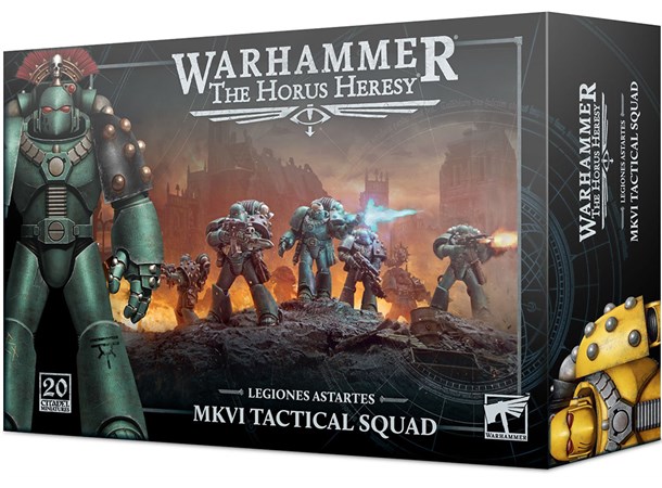 Legiones MKVI Tactical Squad Horus Heresy - Legiones Astartes 