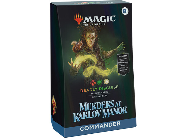 Magic Murder Karlov Manor Commander #1 Deadly Disguise Commander Deck 
