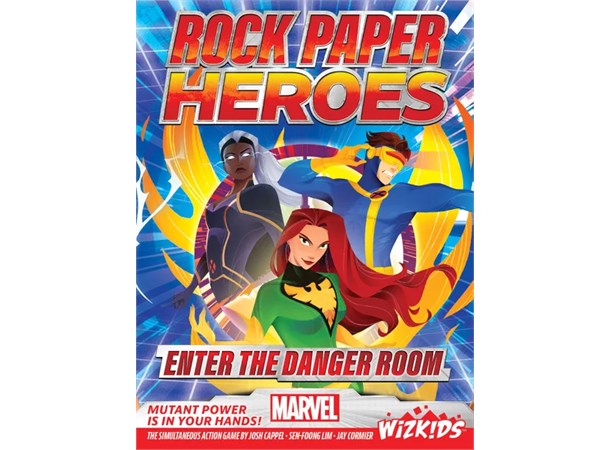Marvel Rock Paper Heroes Brettspill Enter the Danger Room 