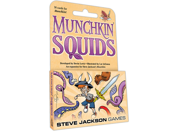Munchkin Squids Expansion Expansion till Munchkin - 30 kort 