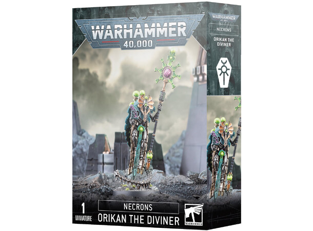 Necrons Orikan The Diviner Warhammer 40K 