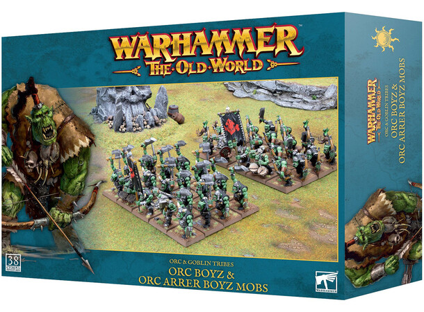 Orc & Goblin Tribes Orc Boyz & Arrer Boy Warhammer The Old World 