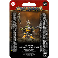 Orruk Warclans Ardboy Big Boss Warhammer Age of Sigmar