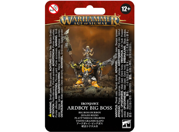 Orruk Warclans Ardboy Big Boss Warhammer Age of Sigmar 