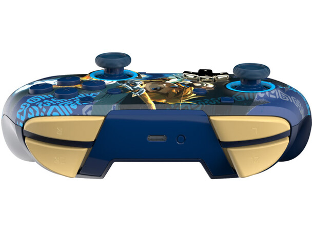 PDP Rematch Controller för Switch Link Wireless Controller - Glow in the Dark 