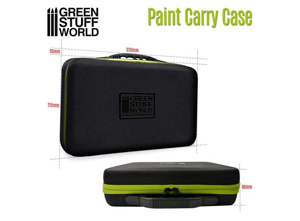 Paint Carry Case Green Stuff World 
