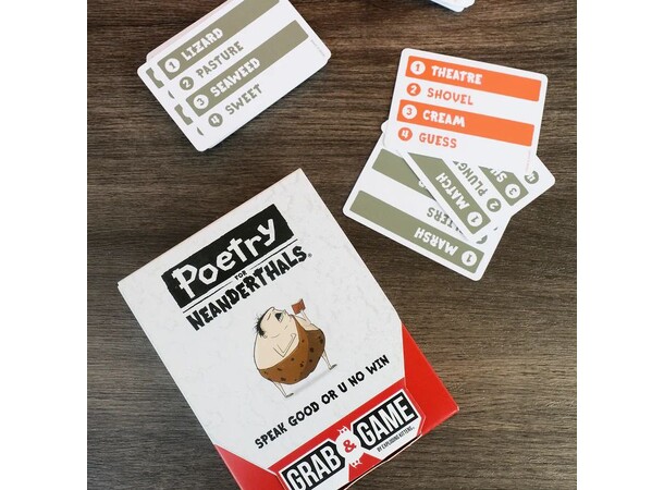 Poetry For Neanderthals - Reseutgåva Grab & Game Edition 