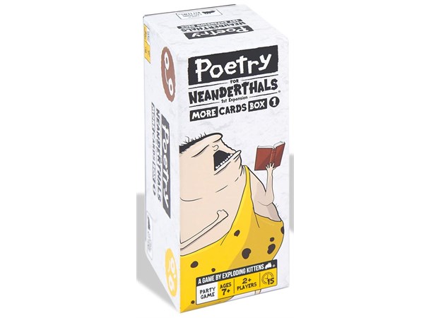 Poetry for Neanderthals Expansion 1 More Cards Box 1 
